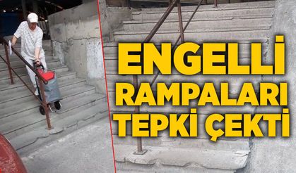 Soğuksu Pazaryeri’ndeki Rampalar Tepki Çekiyor