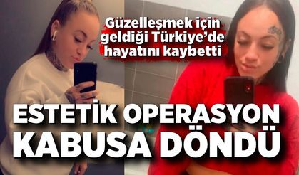 Estetik ameliyat sonrası Kanadalı kadın öldü