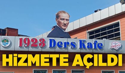 1923 Ders Kafe hizmete açıldı