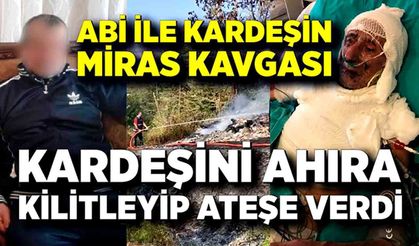 Kardeşini ahıra kilitleyip yaktı iddiası: Dava sürüyor