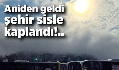 Zonguldak’ta Sis Alarmı: Şehir Bir Anda Kayboldu