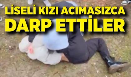 Bolu'da liseli kızı acımasızca darp ettiler