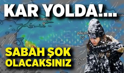 Nisan sürprizi! Türkiye’ye kar geri dönüyor