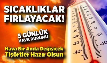 Bahar Geliyor: Sıcaklıklar Hızla Artacak Türkiye’de