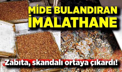 Kötü koku kaçak lokum imalathanesini ortaya çıkardı
