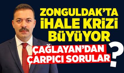 Zonguldak’ta ihale krizi büyüyor: Çağlayan’dan çarpıcı sorular