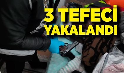 Tefecilik operasyonunda 3 şüpheli yakalandı