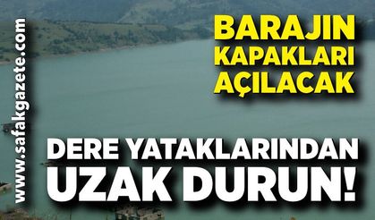 Zonguldak Valiliği Uyardı; Baraj Kapakları Açılıyor, Dere Yataklarından Uzak Durun