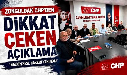 CHP İl ve İlçe Başkanları il binasında bir arada