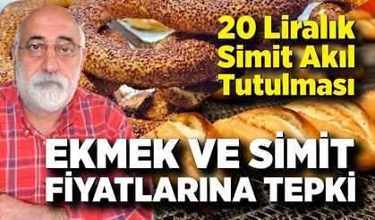 Topaloğlu’ndan Ekmek ve Simit Fiyatlarına tepki