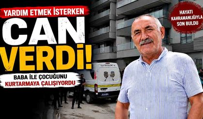 Baba ile çocuğunu kurmak istedi kendi canından oldu