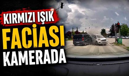 Kırmızı ışık ihlali kazayı beraberinde getirdi