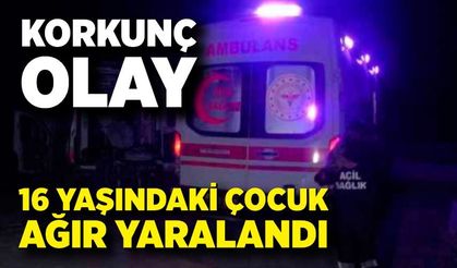 Evinin penceresinden düşen çocuk ağır yaralandı