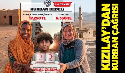 Kızılay’dan kurban çağrısı: “İyilik sensiz olmaz”