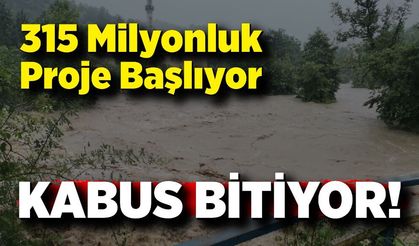 315 Milyonluk Dev Yatırım! Sel Kabusu Bitiyor