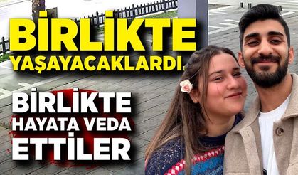 Nişanlı çift kazada hayatını kaybetti