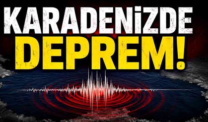 Karadeniz Açıklarında Korkutan Deprem