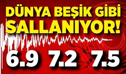 Dünya Beşik Gibi Sallanıyor! Japonya ve Venezuela'da Peş Peşe Dev Depremler