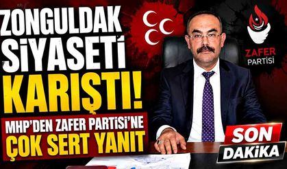 Zonguldak Siyasetinde İdeoloji Savaşı: MHP'den Zafer Partisi'ne 'Soyadı' Göndermeli Ağır Rest!
