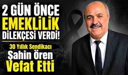 Emeklilik dilekçesini verdikten iki gün sonra kalp krizine yenik düştü
