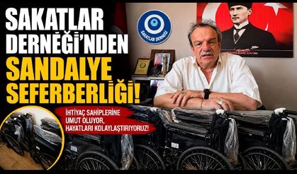 Sakatlar Derneği'nden Sandalye Seferberliği!