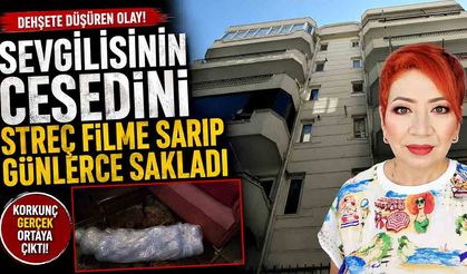 Sevgilisinin Cesedini Streç Filme Sarıp Günlerce Sakladı