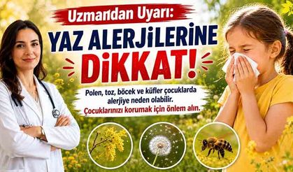 Uzmandan Uyarı: Yaz Alerjilerine Dikkat!