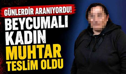 Zonguldak’ya yakalama kararı bulunan muhtar teslim oldu