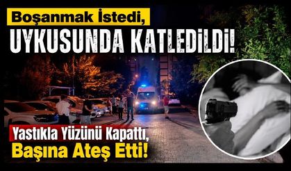 Boşanma kararı kanlı bitti: Karısını uykusunda öldürdü