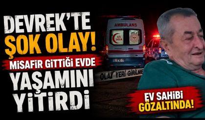 Misafirliğe gittiği arkadaşının evinde hayatını kaybetti