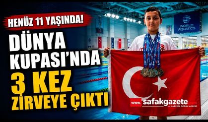 11 Yaşında Dünya'yı Fethetti! Karabüklü Muhammed Fatih'ten 3 Altın