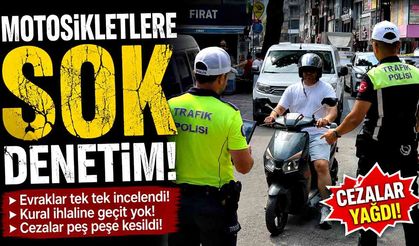 Zonguldak Emniyeti Affetmedi: Gazipaşa Caddesi'nde Motosikletlere Şok Denetim!