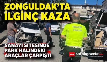 Freni Boşalan Otomobil, Park Halindeki Pat Pat'a Çarptı