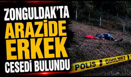 Zonguldak'ta arazide erkek cesedi bulundu