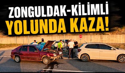 Zonguldak-Kilimli yolunda kaza