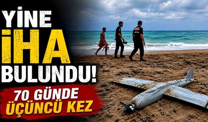 Bartın açıklarında esrarengiz iha! 70 günde üçüncü kez bulundu