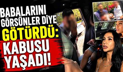 Babalarını görsünler diye götürdü: kabusu yaşadı!