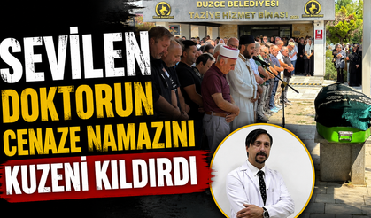 Sevilen doktorun cenaze namazını kuzeni kıldırdı