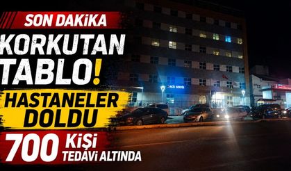 Bir ilçeyi sarsan salgın şüphesi: 700’den fazla kişi hastaneye başvurdu