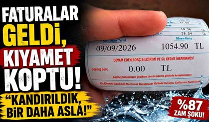 Zonguldak’ta zamlı su faturaları gelmeye başladı: Vatandaşlardan tepki