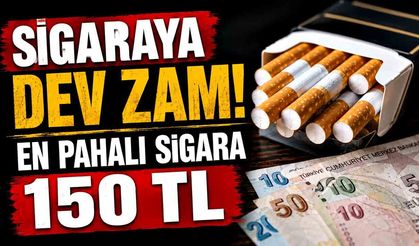 Sigaraya dev zam! En pahalı sigara 150 TL oldu