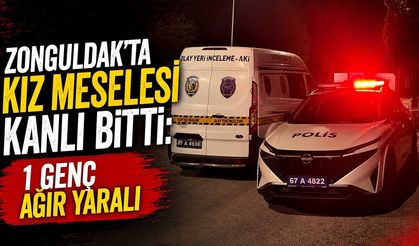 Zonguldak’ta kız meselesi kanlı bitti: 1 genç ağır yaralı