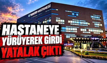 Yürüyerek girdiği hastaneden felç çıktığını iddia etti
