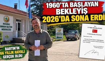 Cumhurbaşkanı Erdoğan imzayı attı. 1960’ta başlayan bekleyiş 2026’da sona erdi