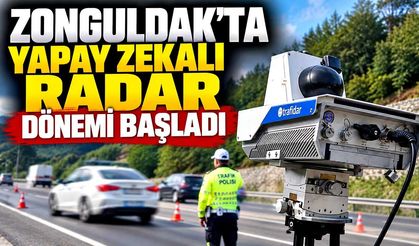 Zonguldak’ta yapay zekalı radar dönemi başladı