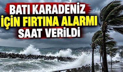 Batı Karadeniz’de fırtına uyarısı: Saatte 75 kilometreyi bulacak