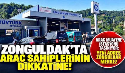 Araç muayene istasyonu taşınıyor: Yeni adres Zonguldak Merkez