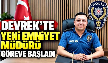 Devrek’te yeni emniyet müdürü İsmail Selçuk Açıkgöz görevine başladı