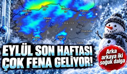 Türkiye’ye çifte soğuk dalga geliyor: Kar ihtimali var