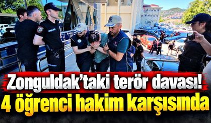 Zonguldak’taki terör davasında 4  öğrenciden 2'si tahliye oldu